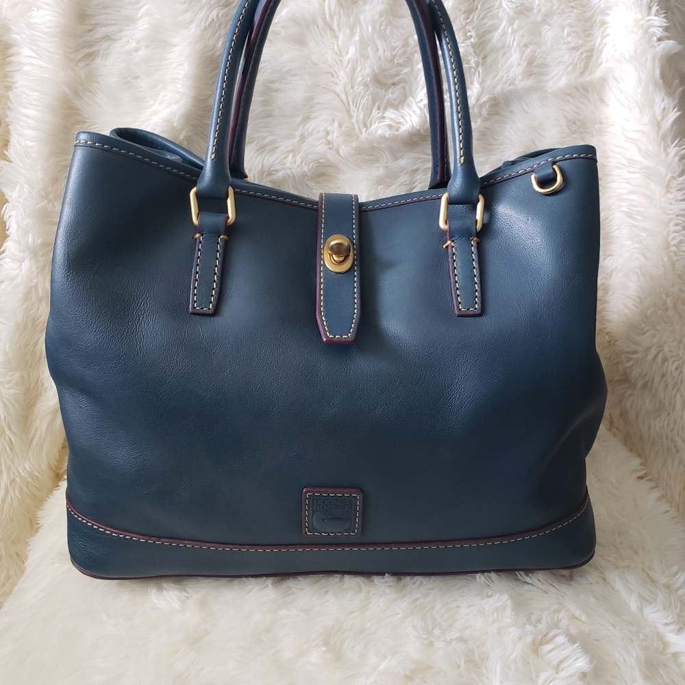 Dooney & Bourke Florentine Perry satchel in Denim